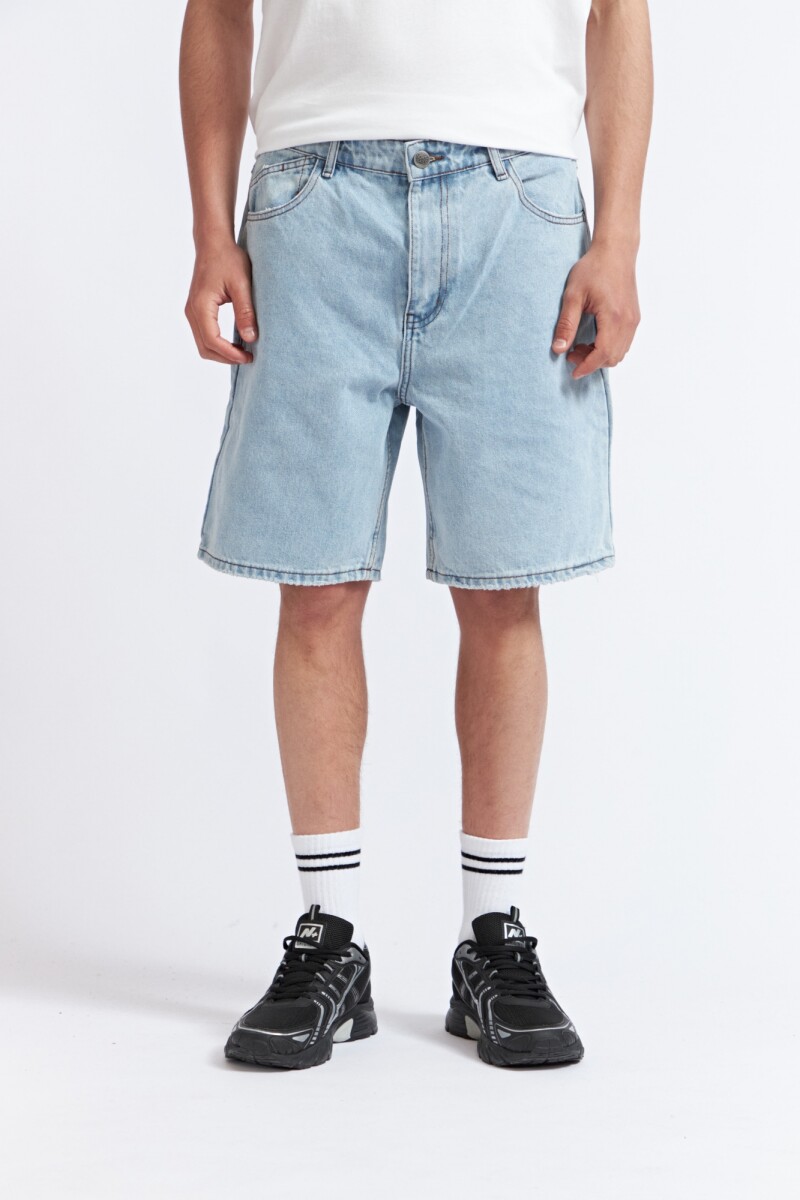 SHORT MARE - AZUL MEDIUM 