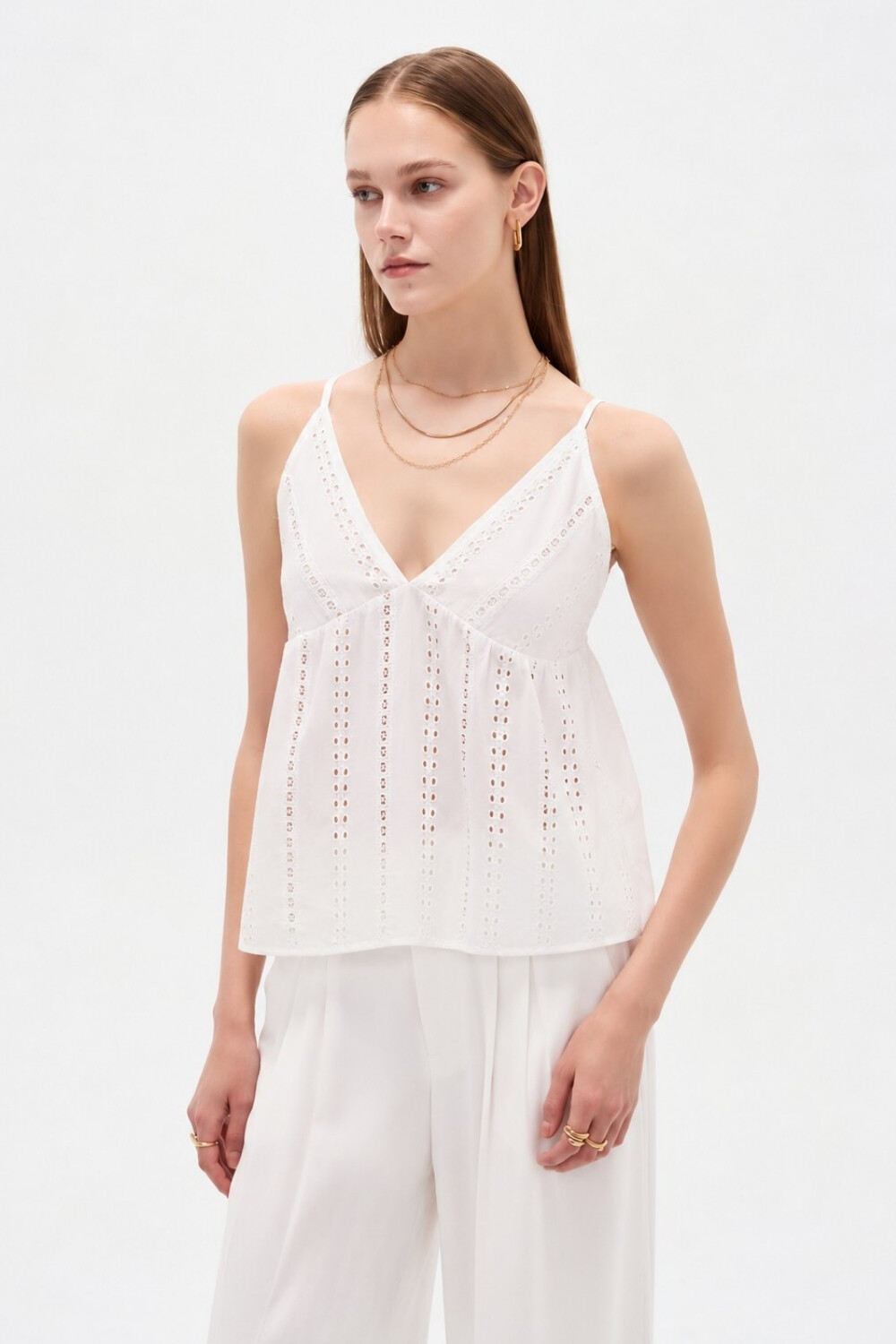 Musculosa Cusia Marfil / Off White