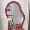 Espejo decorativo con estante Terracota