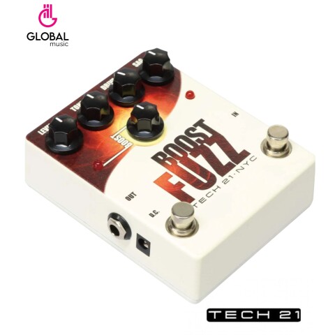 PEDAL DE EFECTO TECH21 ANALOG FUZZ W/ CLEAN BOOST PEDAL DE EFECTO TECH21 ANALOG FUZZ W/ CLEAN BOOST