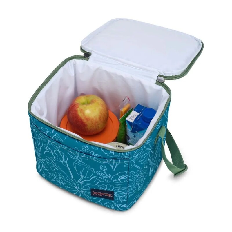 Lonchera Térmica Super Snack Delightful Daisies Green