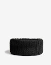 Cuellos Special Price Cuello Tejido Trenzado Negro - Negro