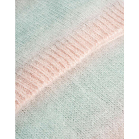 Bufanda Efecto Degradé Combinacion Multicolor