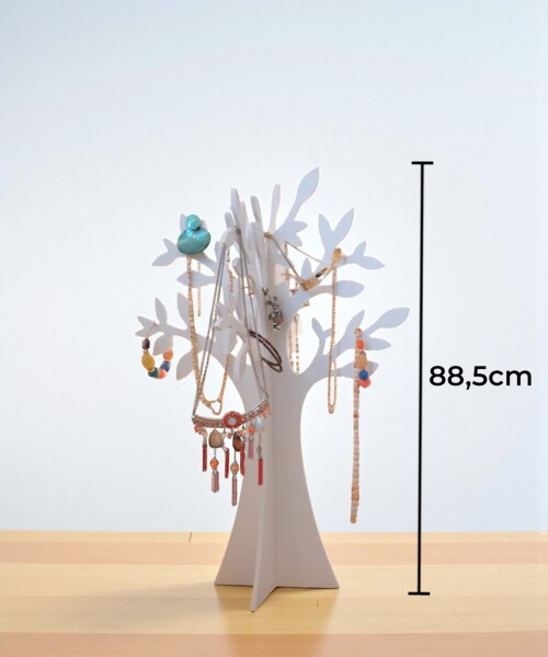 Árbol cartón Olmo 58,5 cm - Blanco Árbol cartón Olmo 58,5 cm - Blanco