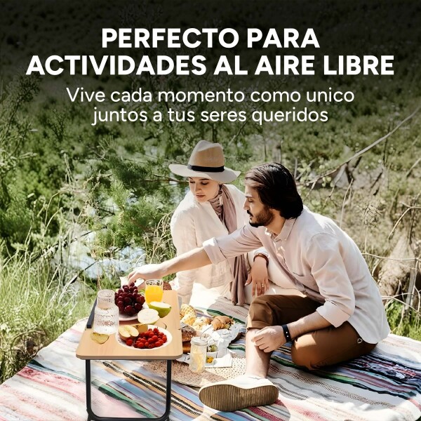 Mesa De Cama Reclinable Para Laptop Plegable Con Posa Vaso Color Marrón Claro