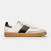Sneaker Nil en cuero liso Blanco