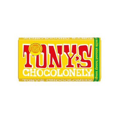 Chocolate con leche y turron Tonys 180g Choco Leche/turron Tony 180g