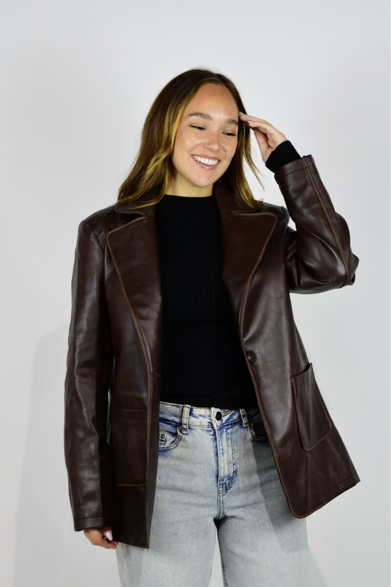 Blazer Chloe - Marrón 