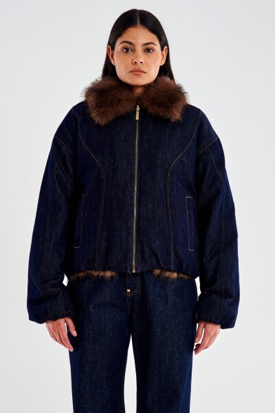 CHAQUETA PELO Denim