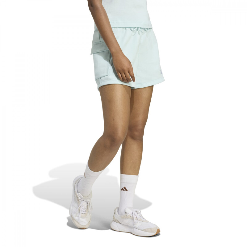 SHORT ADIDAS W SL FT SHO Mujer JV7262 Turquesa