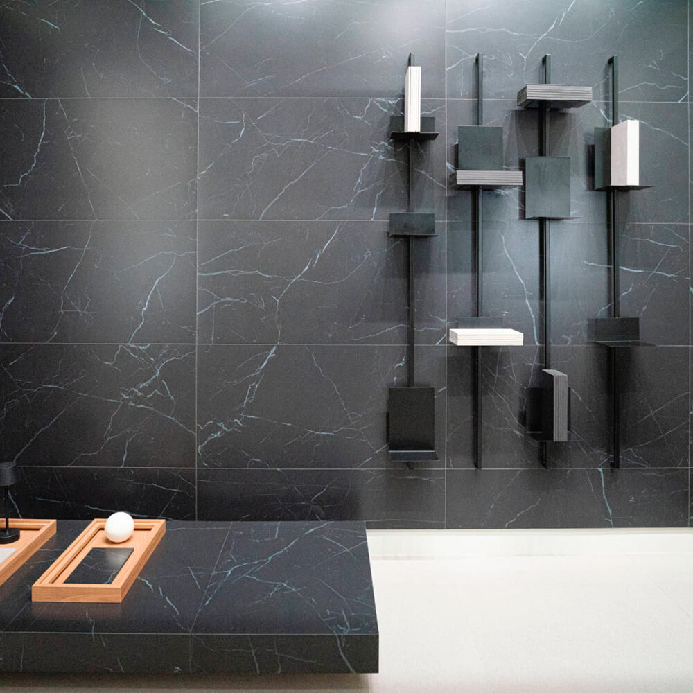 PORCELANATO MARQUINA EBANO NA "A" 60X120 CM Porcelanato Marquina Ebano Na "a" 60x120 Cm