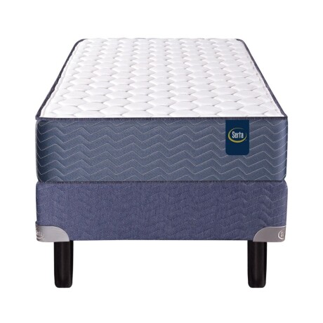 Conjunto Sommier Missouri - 1 Plaza y media 1.10 x 1.90