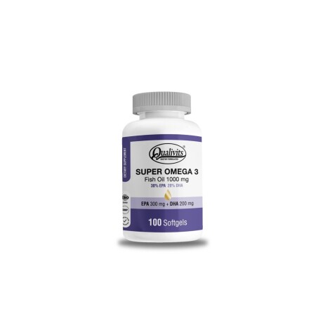SUPER OMEGA-3 FISH OIL 100 COMP - QUALIVITS SUPER OMEGA-3 FISH OIL 100 COMP - QUALIVITS