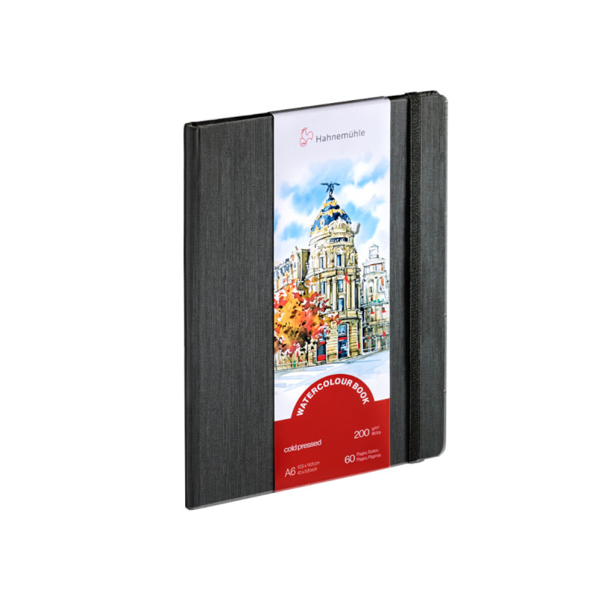 Libreta acuarela 200g retrato - Hahnemühle - A6 