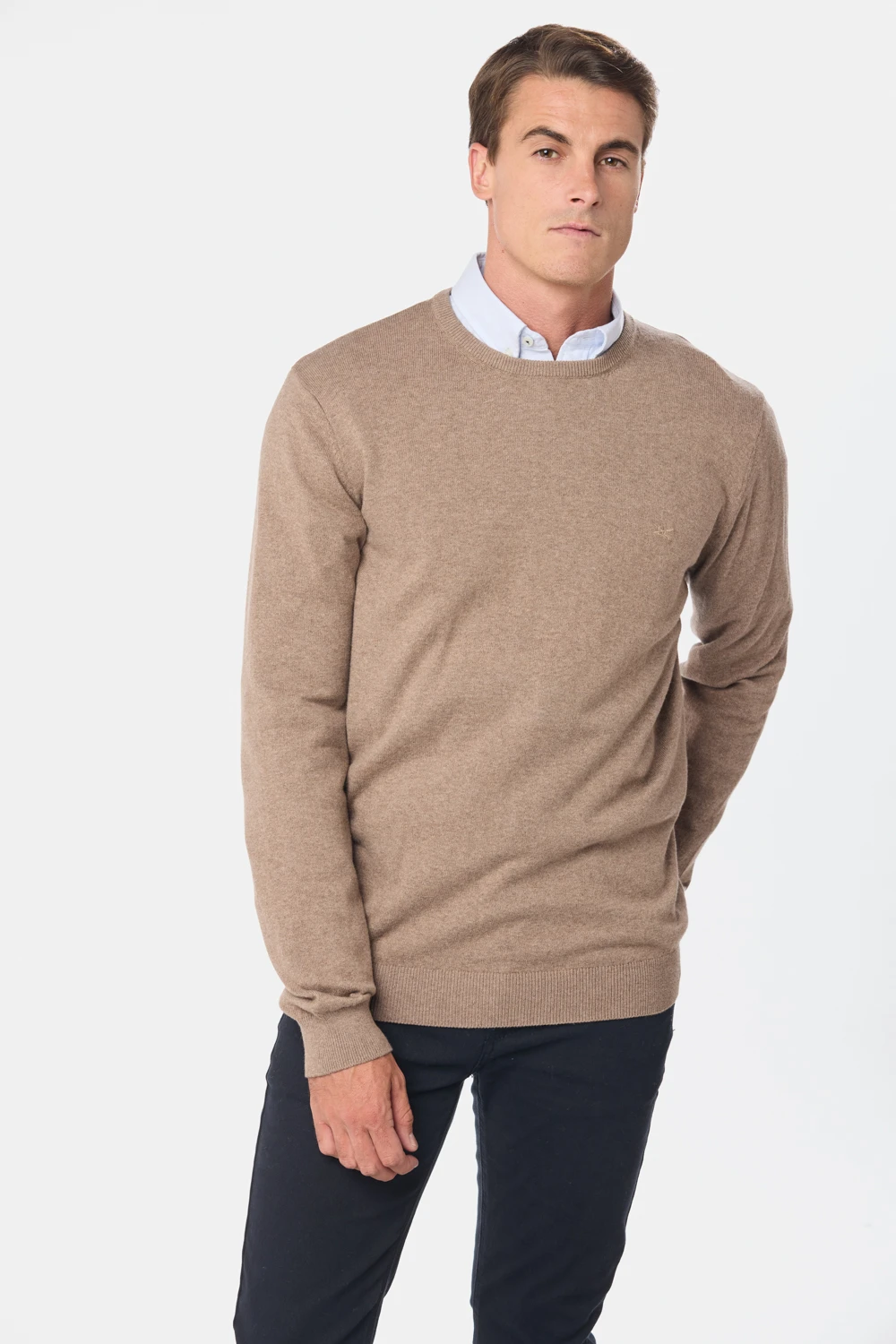 BUZO TEJIDO CASHMERE Beige