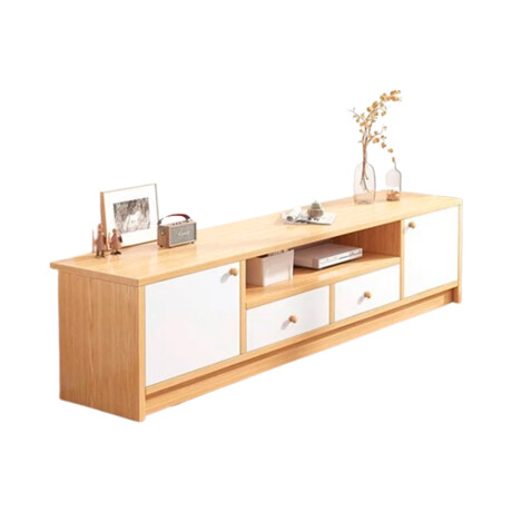 Rack TV Madera MDF 4 Cajones 1 Estante 140cm 310-3 001