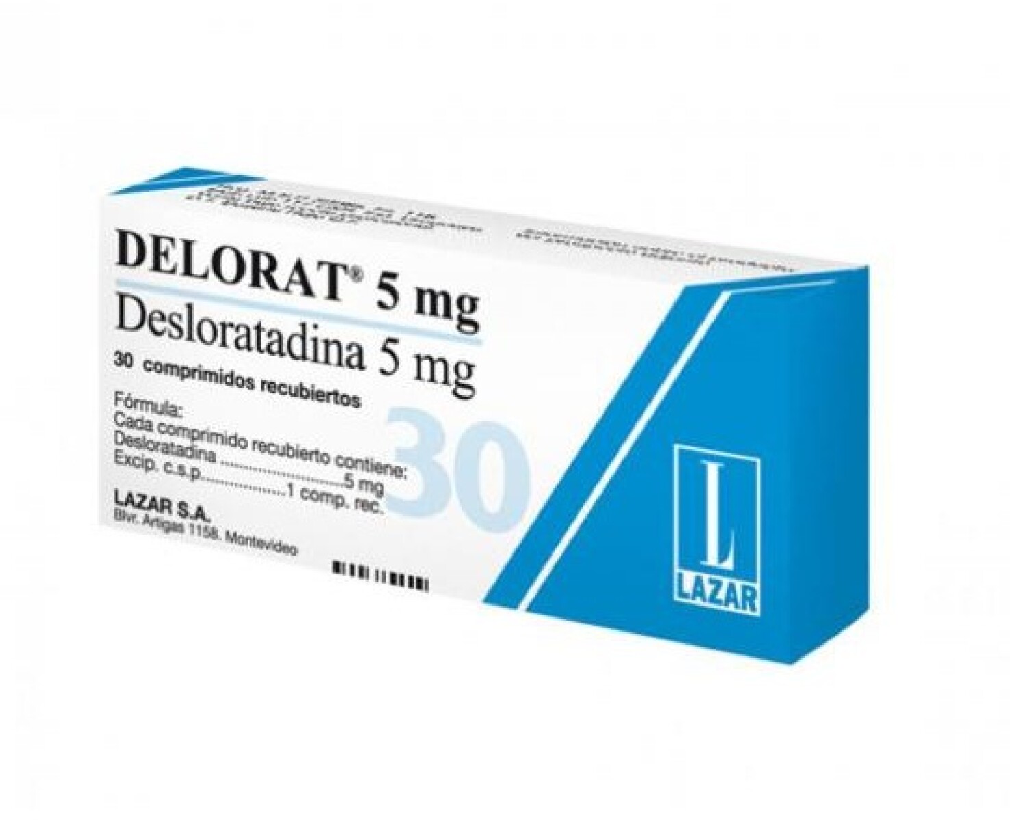 DELORAT 5MG 30COMP 