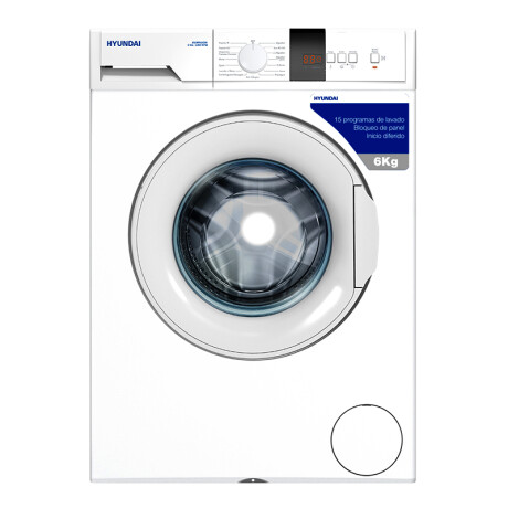 Lavarropas 6 kg carga frontal Hyundai Lavarropas 6 kg carga frontal Hyundai