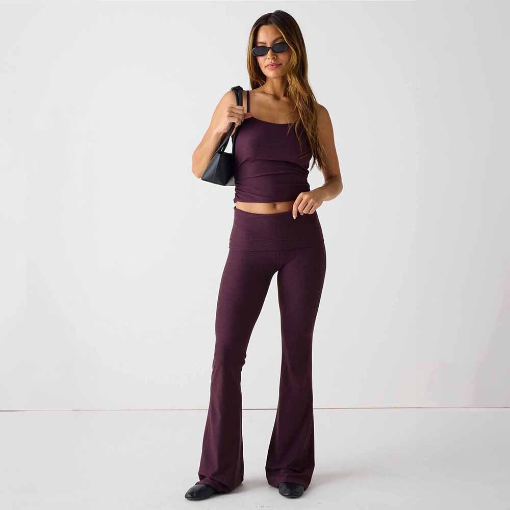Top Reversible Whisper Crossover Mujer Oxblood