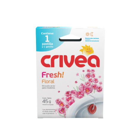PASTILLA INODOROS FRESH FLORAL CRIVEA 45 GR PASTILLA INODOROS FRESH FLORAL CRIVEA 45 GR