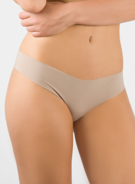 Bikini corte laser Beige