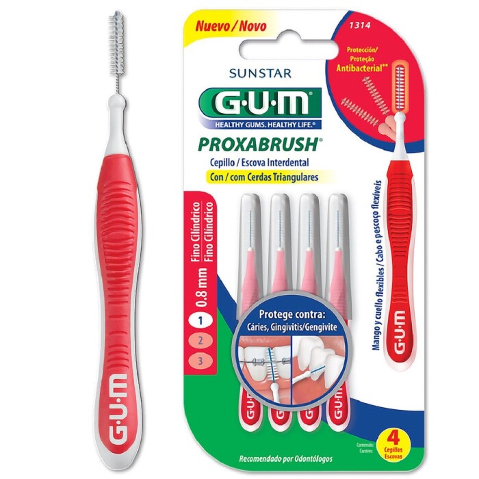 GUM INTERDENTAL PROXABRUSH ULTRA FINO 1 única