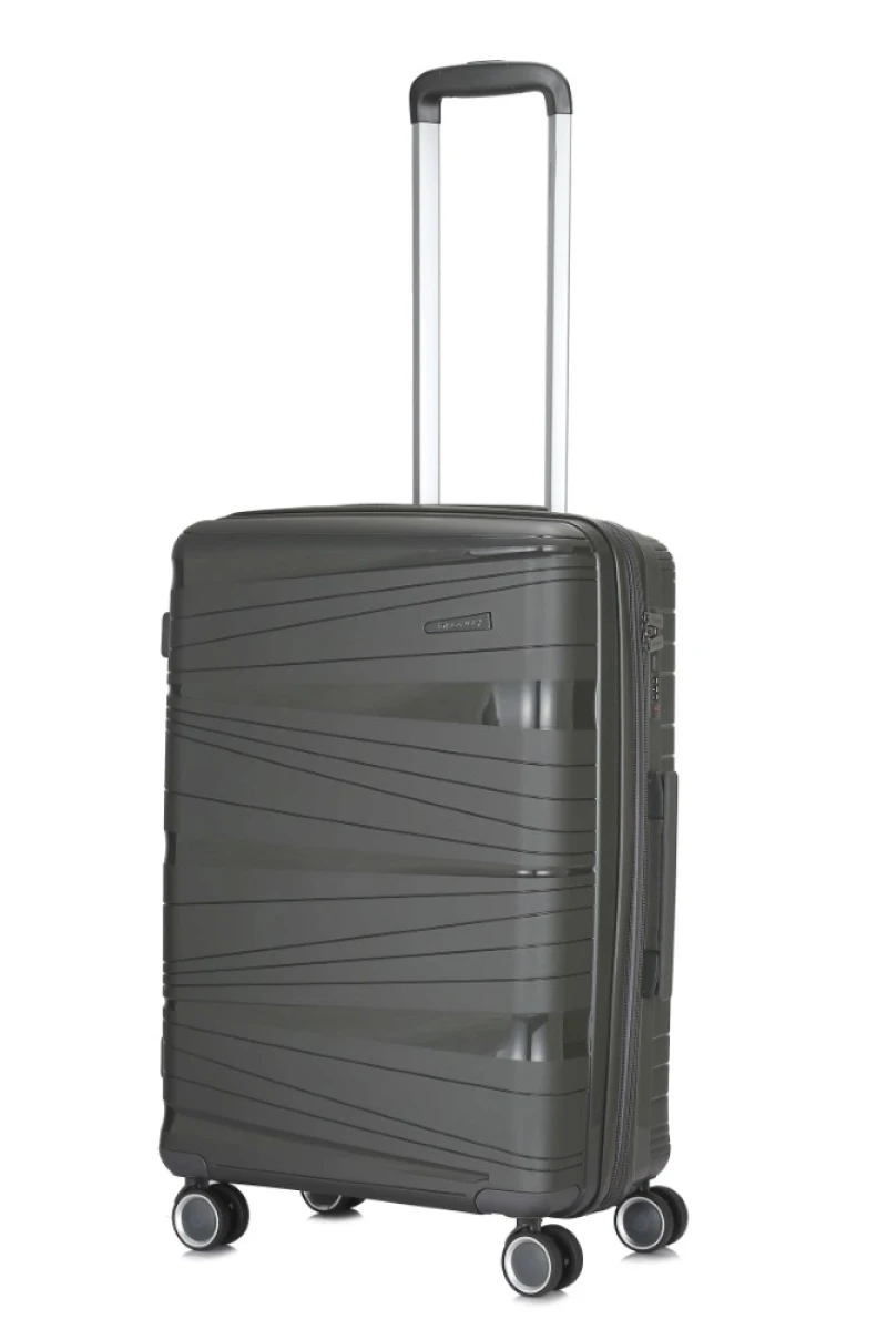 Valija rígida Discovery - Mediana 24" Gris