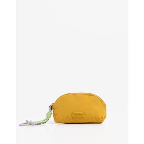 Porta Cosméticos Mix Cordones Amarillo Mostaza