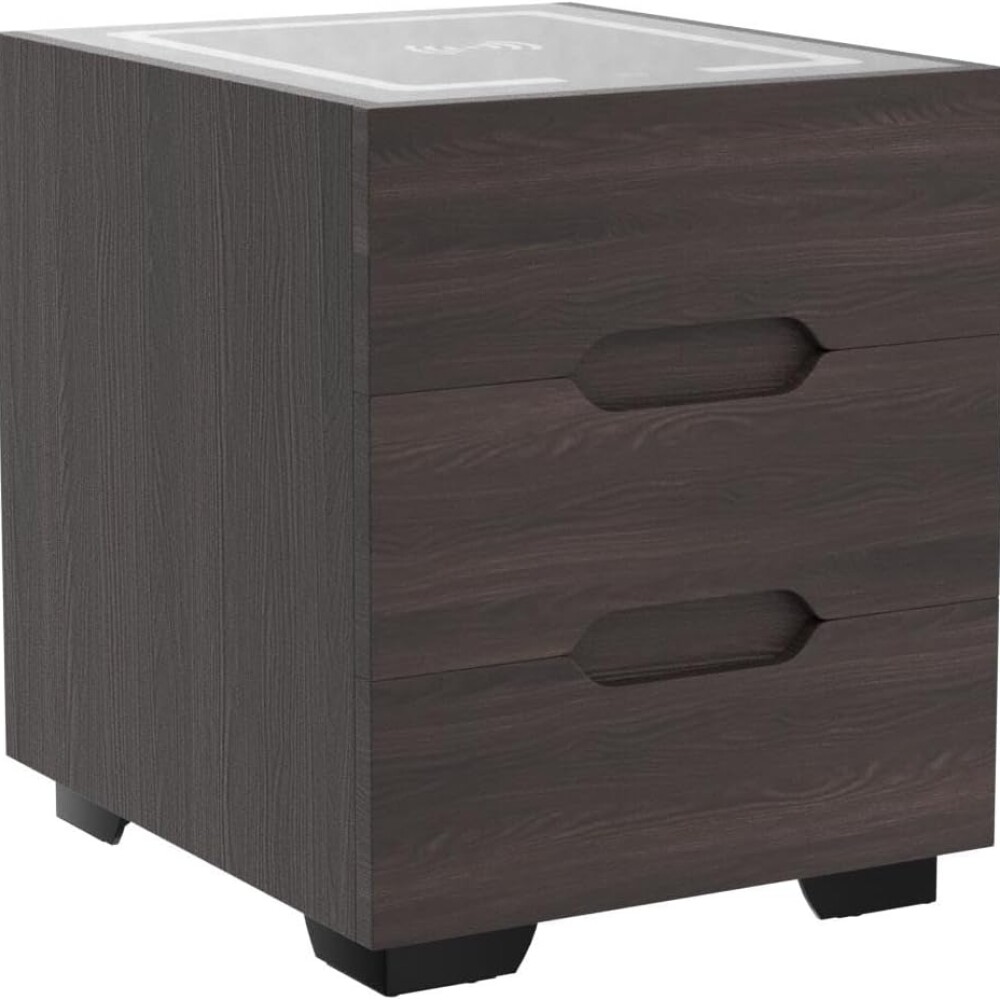 Mesa de luz CHARGER Marrón