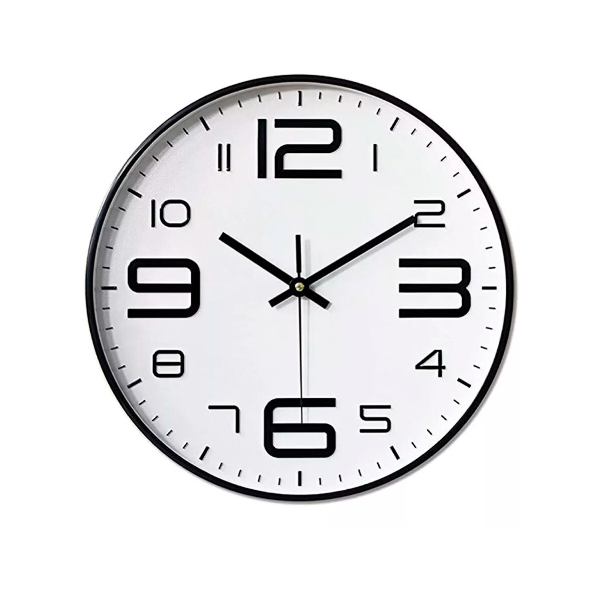 Reloj de pared 25 cm - BLANCO 