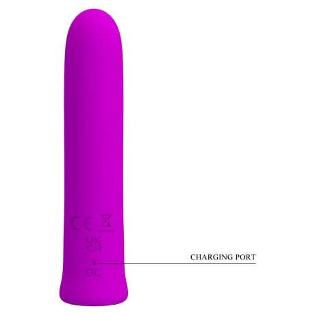 Balita Vibradora Curtis Pretty Love Recargable Violeta