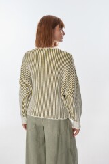 Sweater Astral Crudo/Oliva