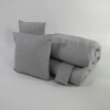 JGO EDREDON AVELLA GRIS KING 264X229CM 5PZAS Unica