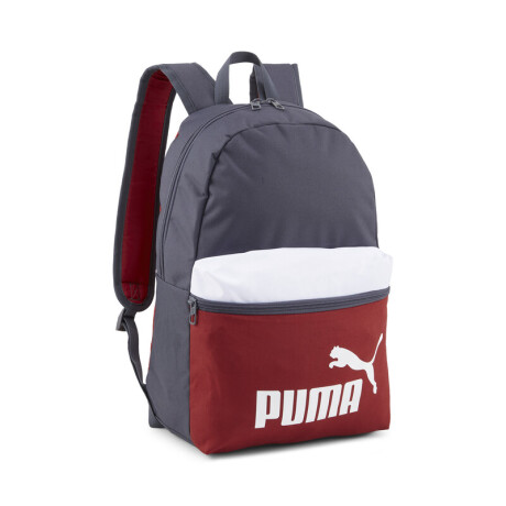 Phase Backpack Colorblock 09046807 Gris/bordeaux
