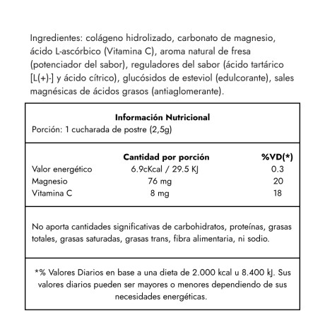 Colágeno con magnesio + Vitamina C - 3un. 20% off Colágeno con magnesio + Vitamina C - 3un. 20% off