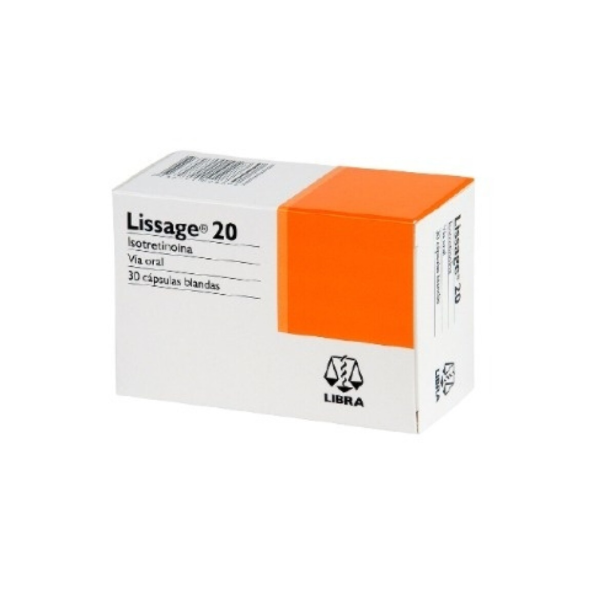 Lissage 20mg x30 cápsulas 