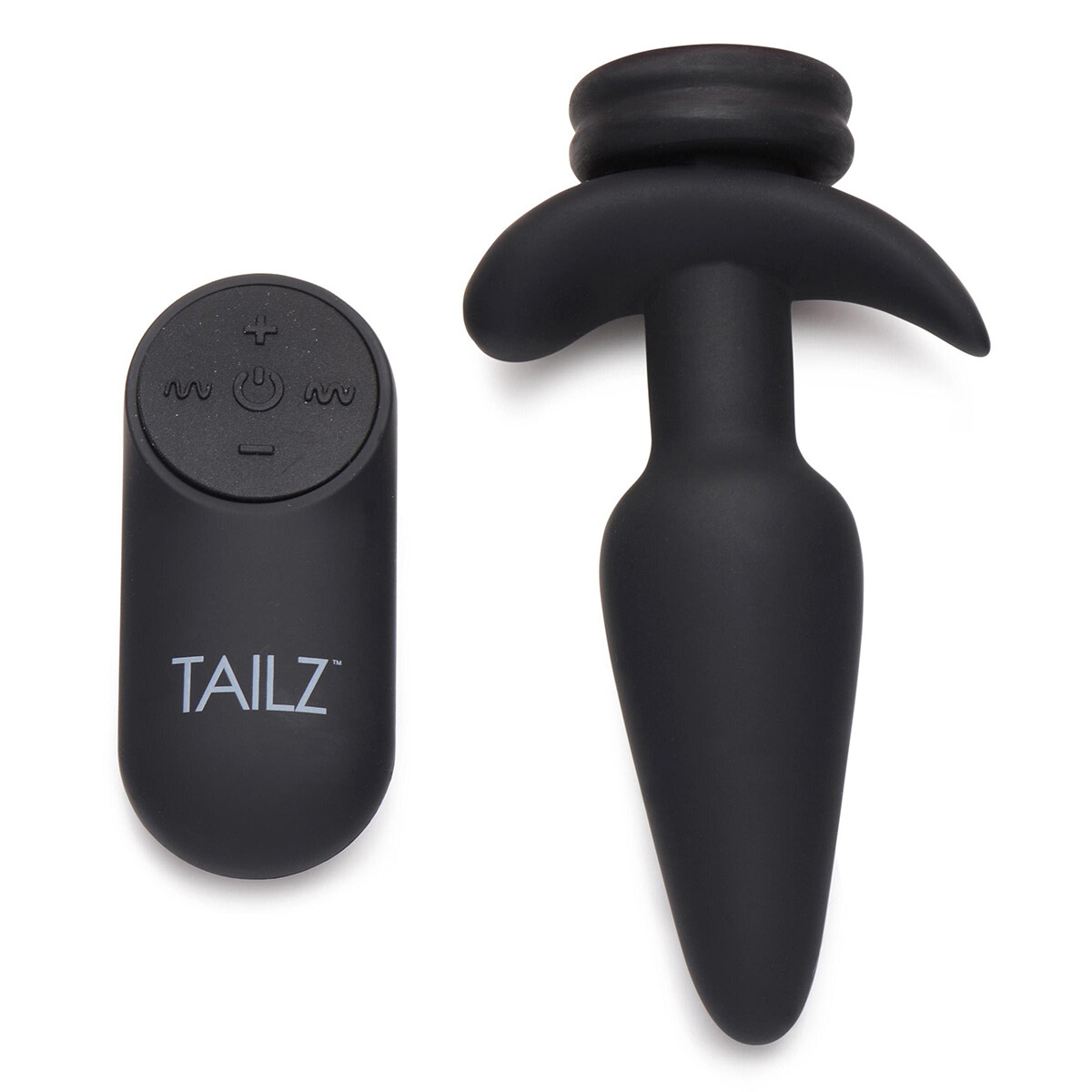 Plug Anal Silicona Vibrador 10X TAILZ Intercambiable 