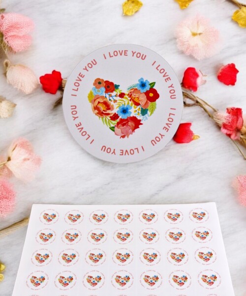 Stickers amor plancha DISEÑO 3