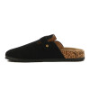 Darkness Zueco Casual Dama Suela Baja / Negro Negro