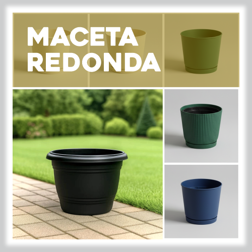 Maceta Redonda