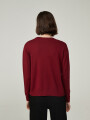 Cardigan Stratford Bordeaux