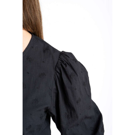 Blusa Broderie Negro