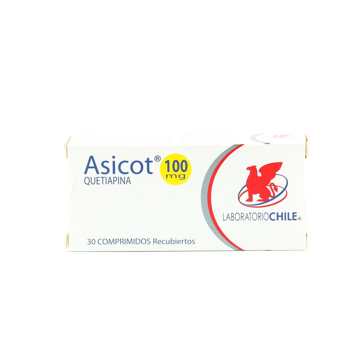 ASICOT 100 MG. CJ X 30 COMP. 
