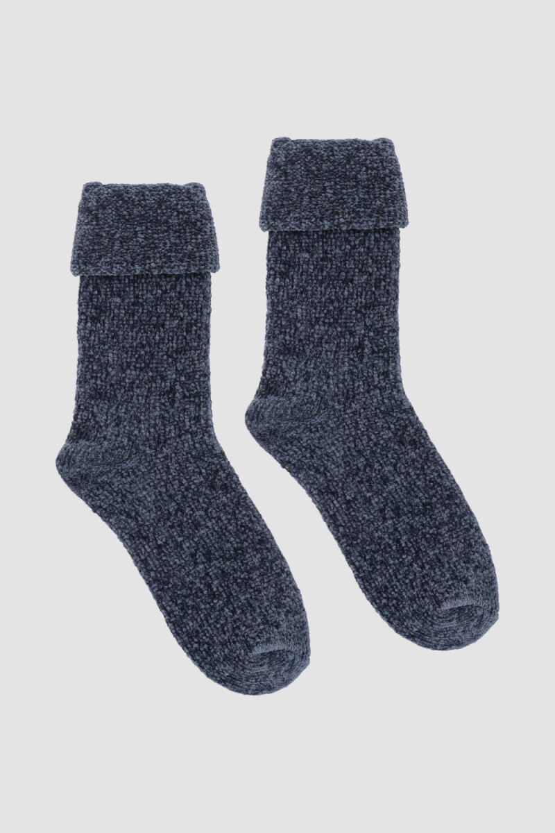 Medias con felpa interior Gris