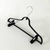 PERCHA PLAST NEGRO C/GANCHO 40X22CM Unica