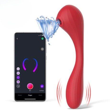 Vibrador Con Succionador Usb Con App Magic Bobi Vibrador Con Succionador Usb Con App Magic Bobi