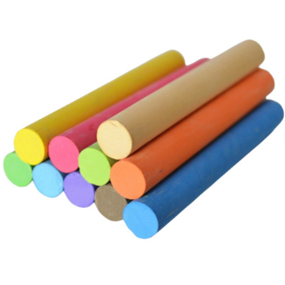 Tizas De Colores x10 TIZAS DE COLORES X10