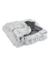 Manta LOTUS 135x195 blanco/gris Manta LOTUS 135x195 blanco/gris