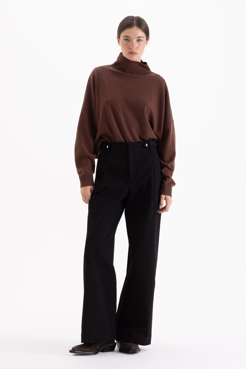 POLERA WARM Chocolate