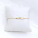 Pulsera En Oro 18K Con Placa De Identidad Pulsera En Oro 18K Con Placa De Identidad